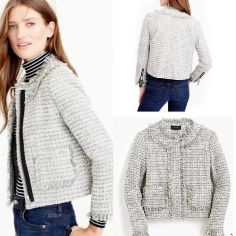 J Crew Tweed Lady Jacket